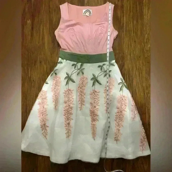 Ruby Belle Girl’s Floral Embroidery Dress - Picture 3 of 9